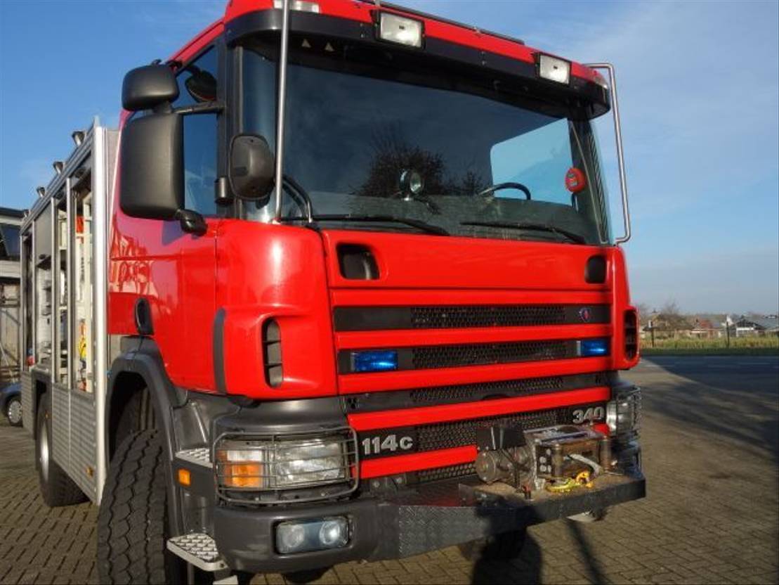 Scania P114-340 P 114 CB 4X4 HZ 340 - Photo 33