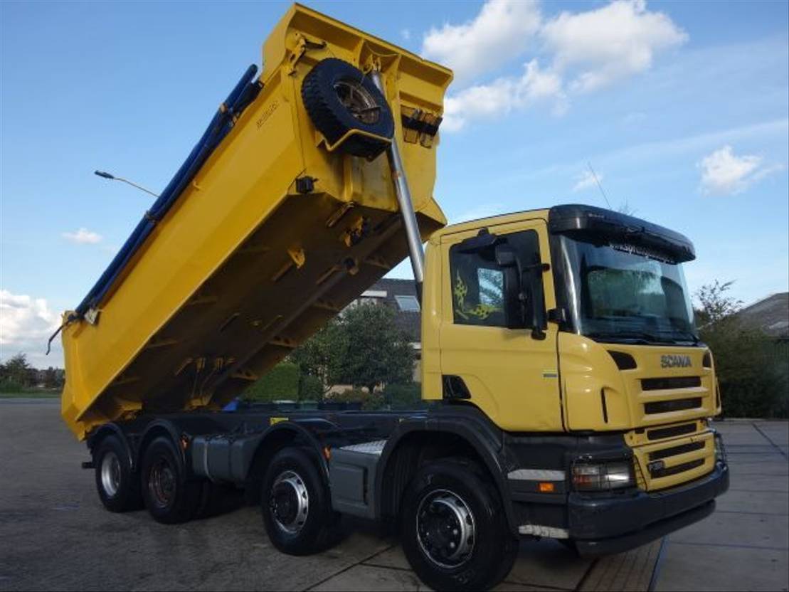 Scania P380 8X4 20 CUB KIPPER