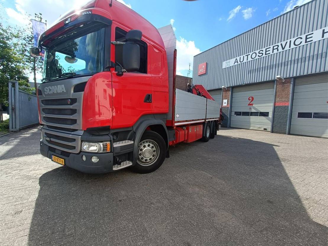 Scania R490 6X2 2016 HMF 21TM CRANE REMOTE ROTOR 549000KM - Photo 3
