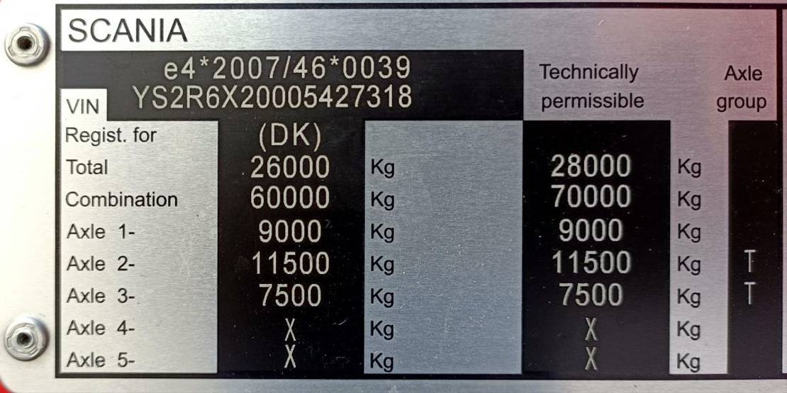 Scania R490 6X2 2016 HMF 21TM CRANE REMOTE ROTOR 549000KM - Photo 47