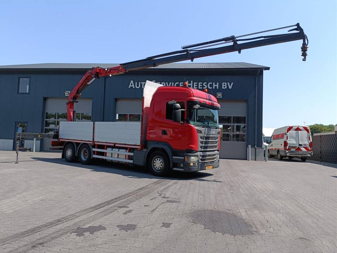 Scania R490 6X2 2016 HMF 21TM CRANE ROTOR REMOTE 549000KM