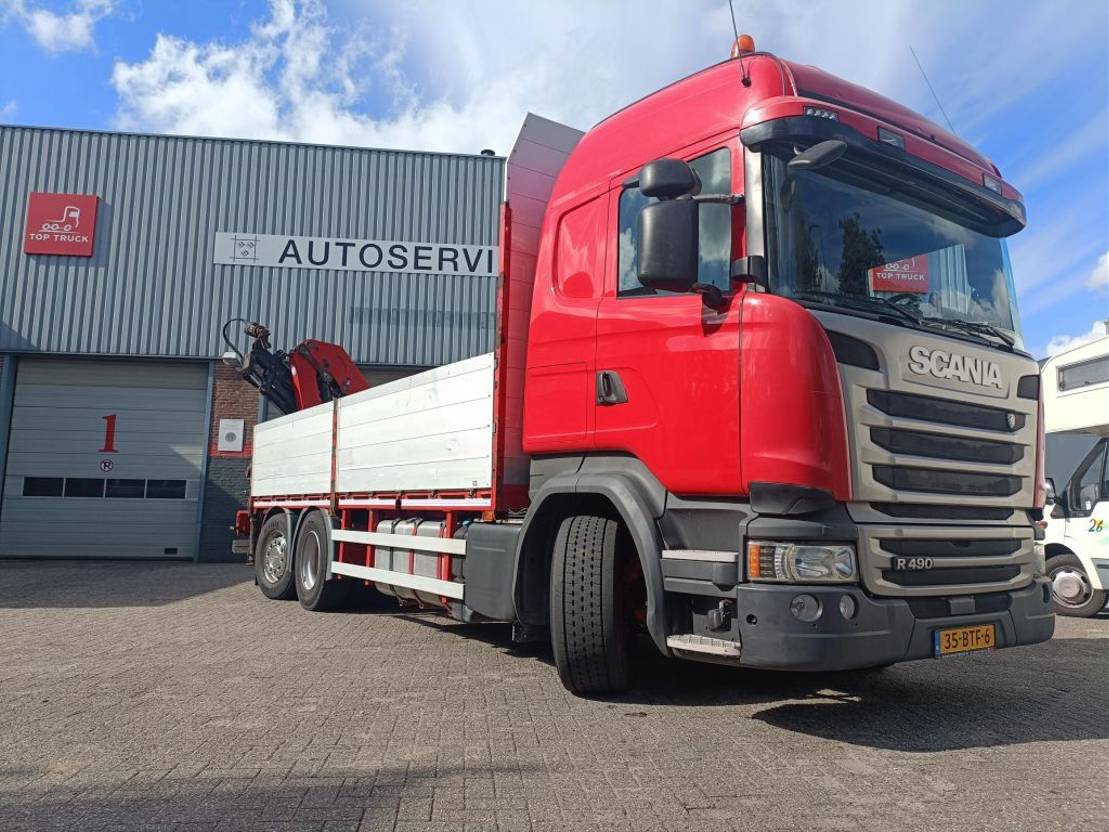 Scania R490 6X2 2016 HMF 21TM CRANE ROTOR REMOTE 549000KM - Photo 2