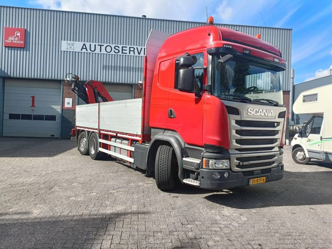 Scania R490 6X2 2016 HMF 21TM CRANE ROTOR REMOTE 549000KM - Photo 55