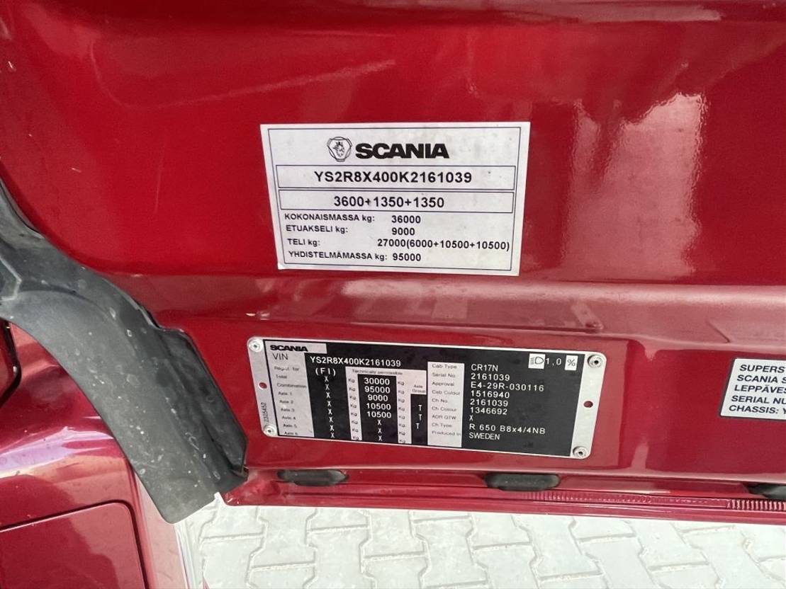 Scania R650 V8 NGS Scania r650 / Triple / Retarder / full-air/ clutch on demand - Photo 34