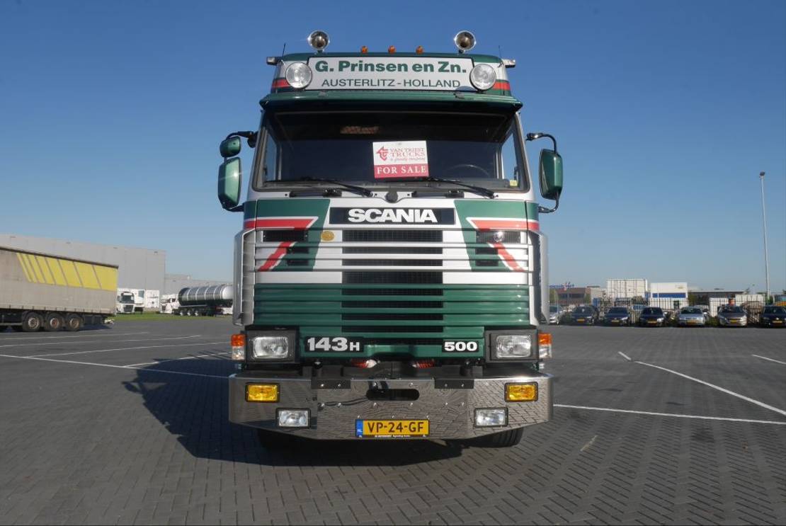 Scania R143-500 V8 uniek gerestaureerde 143, retarder, hout transport - Photo 2