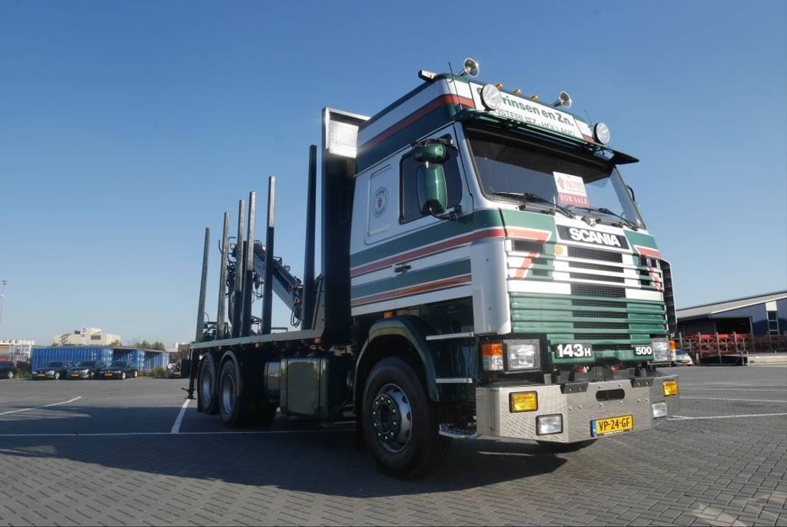 Scania R143-500 V8 uniek gerestaureerde 143, retarder, hout transport - Photo 3