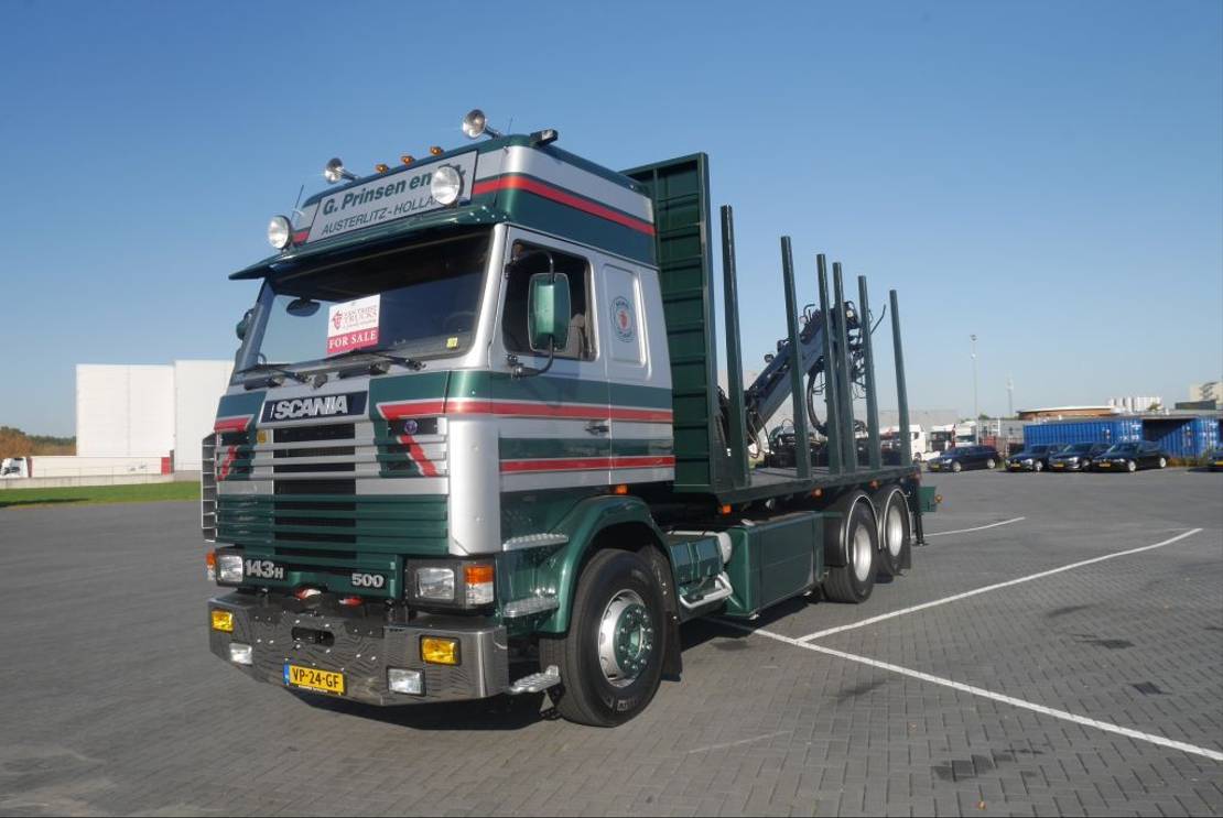 Scania R143-500 V8 uniek gerestaureerde 143, retarder, hout transport - Photo 21
