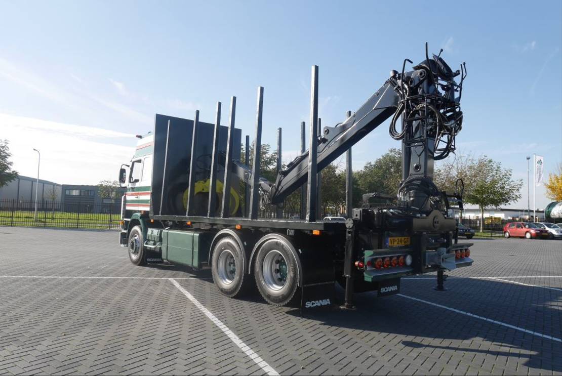 Scania R143-500 V8 uniek gerestaureerde 143, retarder, hout transport - Photo 5